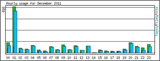 Hourly usage