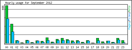 Hourly usage
