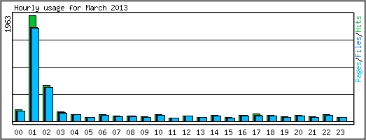 Hourly usage