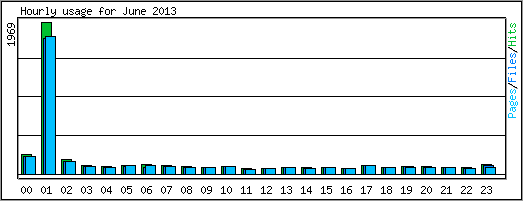 Hourly usage