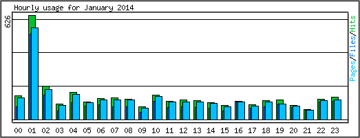 Hourly usage