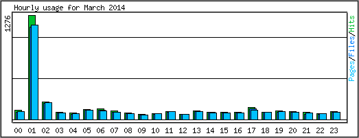 Hourly usage