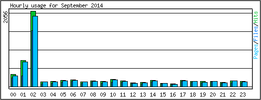 Hourly usage