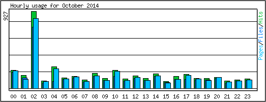 Hourly usage