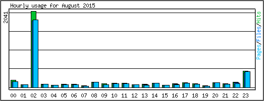 Hourly usage