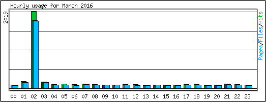 Hourly usage