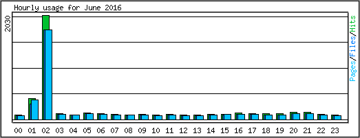 Hourly usage