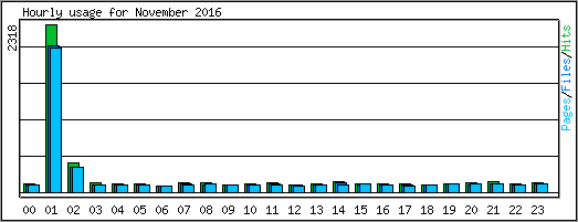Hourly usage