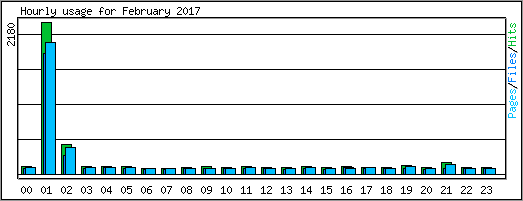 Hourly usage